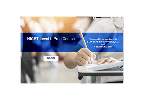 NICET Level 1 Prep Course